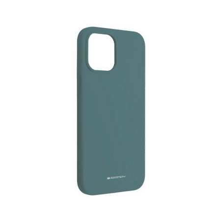 iPhone 13 Pro Compatible Case Cover Mercury Smooth Silicone- Green