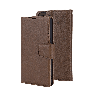 Samsung Galaxy S24 Compatible Case Cover With 2 in 1 Detachable Magnetic Flip Leather Wallet - Brown