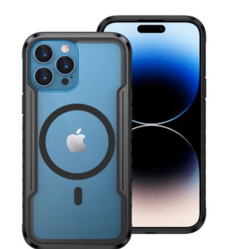 iPhone 15 Plus High-Quality Shockproof Armour Case Cover: Heavy-Duty Scratch & Drop Resistance with MagSafe Wireless Charging Co