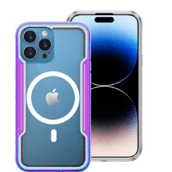 iPhone 15 Plus High-Quality Shockproof Armour Case Cover: Heavy-Duty Scratch & Drop Resistance with MagSafe Wireless Charging Co
