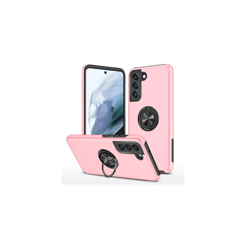 Samsung-Galaxy-S21-FE-5G-Premium-Ring-Holder-Case-pink