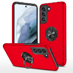 Samsung-Galaxy-S21-FE-5G-Premium-Ring-Holder-Case-red