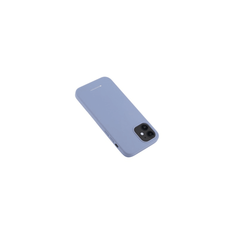 iPhone 12 Mini Compatible Case Cover With Premium Smooth Silicone - Lavender Grey