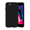 iPhone SE (2022) Compatible Case Cover with Mercury Silicone and Sleek Protection-Black
