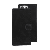 Samsung Galaxy S23 Ultra Compatible Case Cover with Mercury Blue Moon Diary Wallet - Black