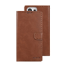 Samsung Galaxy S23 Ultra Compatible Case Cover with Mercury Blue Moon Diary Wallet - Brown