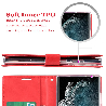 Samsung Galaxy S23 Ultra Compatible Case Cover with Mercury Blue Moon Diary Wallet(3)