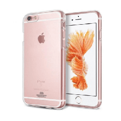iPhone SE (2020) Compatible Case Cover with Mercury Transparent Jelly and Crystal Clear Defense