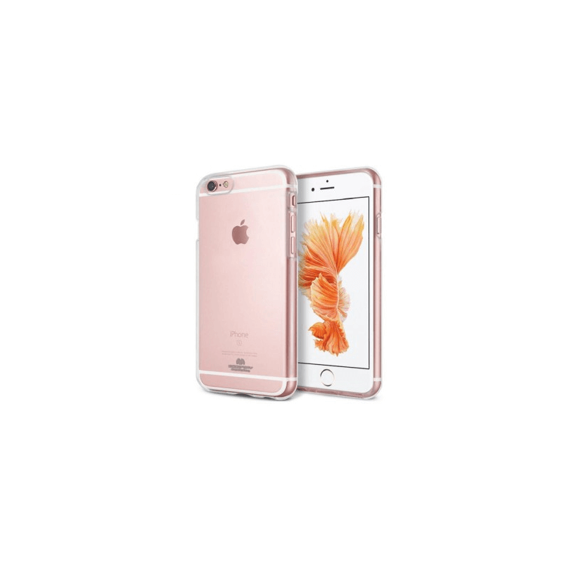 iPhone SE (2020) Compatible Case Cover with Mercury Transparent Jelly and Crystal Clear Defense