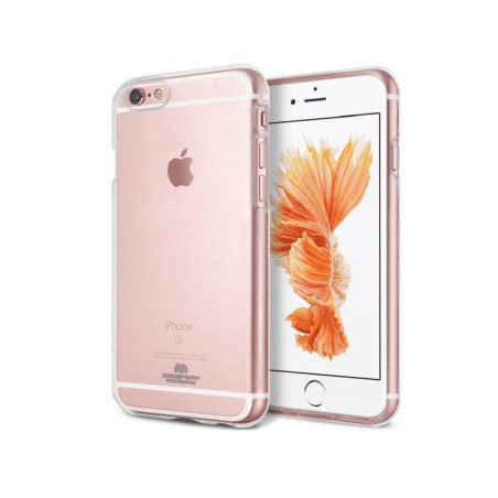 iPhone SE (2020) Compatible Case Cover with Mercury Transparent Jelly and Crystal Clear Defense