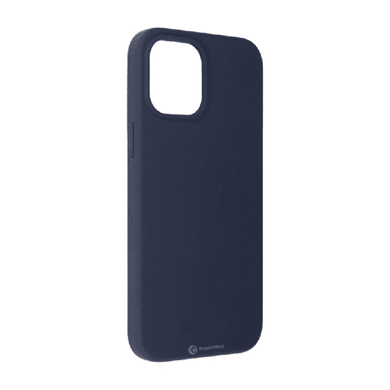 iPhone 16 Pro Compatible Case Cover With Smooth Silicone - Navy