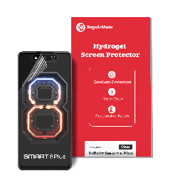Infinix Smart 8 Plus Compatible Hydrogel Screen Protector Full Cover [2 Pack]