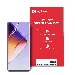Infinix Note 40 Pro Compatible Hydrogel Screen Protector Full Cover [2 Pack]