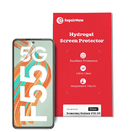 SAMSUNG F55 5G Compatible Hydrogel Screen Protector