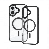 Metal Camera Lens Magnetic Transparent Magsafe Case for iPhone