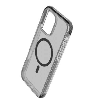 iPhone 16 Clear Thick Case Cover: Reliable Drop Protection, Screen and Camera Guard, MagSafe Compatible -Clear Black