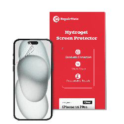 iPhone 16 Plus Compatible Hydrogel Screen Protector Full Cover