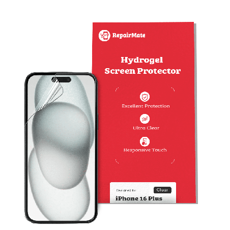 iPhone 16 Plus Compatible Hydrogel Screen Protector Full Cover