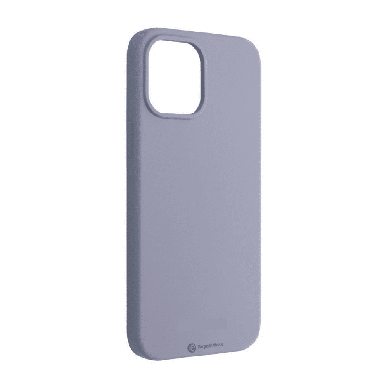 iPhone 16 Pro Compatible Case Cover With Smooth Silicone - Lavender Grey