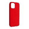 iPhone 16 Pro Compatible Case Cover With Smooth Silicone - Red