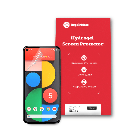 Google Pixel 5 Compatible Hydrogel Screen Protector Full Cover [2 Pack]