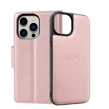 iPhone 16 Plus PU Leather Wallet Case Cover with Magnetic Flip Front Screen Cover, Multiple Card Holder & Strong Shockproof Prot