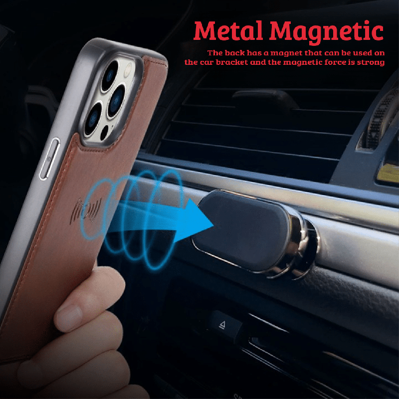 iPhone 16 Pro Max Compatible Case Cover With 2 in 1 Detachable Magnetic Flip Leather Wallet – Rose Gold