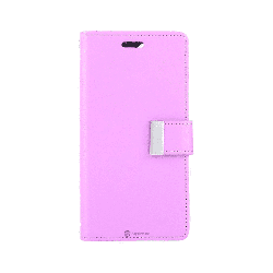 iPhone 16 Pro Max Compatible Case Cover With Premium Rich Diary - Purple