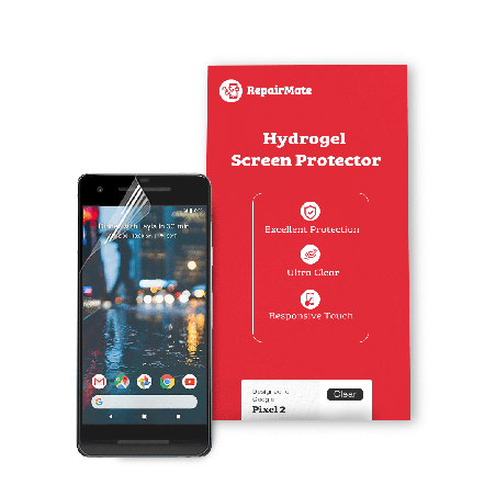 Google Pixel 2 Compatible Hydrogel Screen Protector Full Cover [2 Pack]