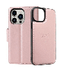 iPhone 16 Plus PU Leather Wallet Case Cover with Magnetic Flip Front Screen Cover, Multiple Card Holder & Strong Shockproof Prot