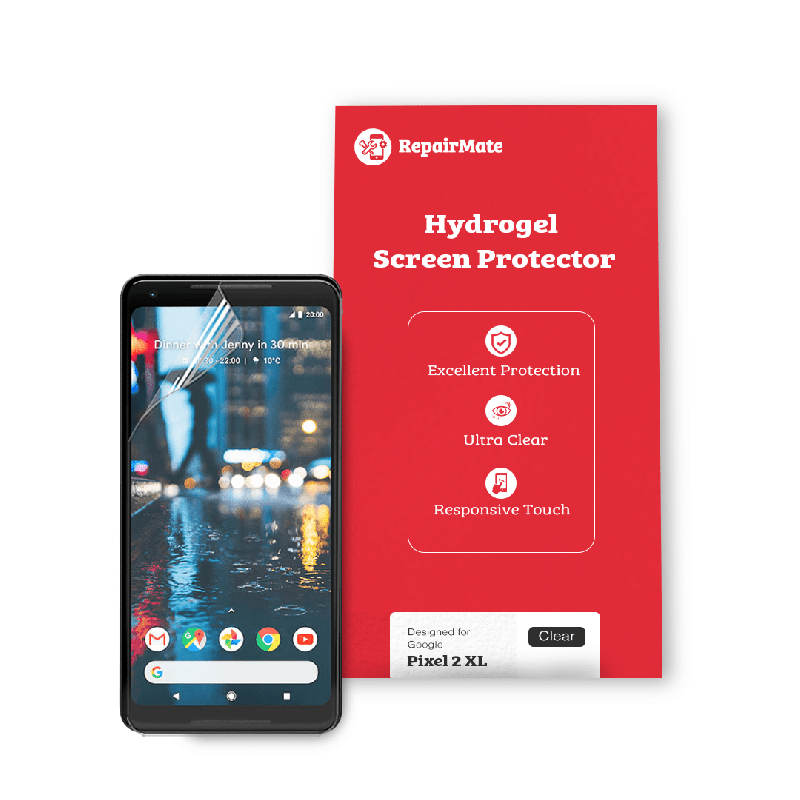 Google Pixel 2 XL Compatible Hydrogel Screen Protector Full Cover [2 Pack]
