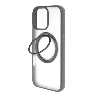 iPhone 16 360° Rotating Stand Case Cover: Ultimate Toughness for Lens and Screen Coverage With Magsafe Compatibility