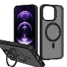 iPhone 15 Pro Shockproof & Anti-Slip Case Cover: MagSafe Wireless Charging Compatible 360° Rotating Magnetic Ring with Protectio