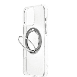 iPhone 16 Pro Max 360° Rotating Stand Case Cover: Ultimate Toughness for Lens and Screen Coverage With Magsafe Compatibility - T