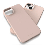 iPhone 16 Compatible Case Cover With Smooth Feeling Jelly And Stylish Design - Pink Sand