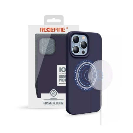 iPhone 14 Pro Max Soft Liquid Silicone Case Cover: Non-Toxic, Anti-Stains, Drop-Proof With MagSafe Compatibility