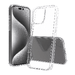 High Quality Acrylic + TPU Hybrid Transparent Case for iPhone