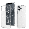 iPhone 14 Pro Max Clear Heavy-Duty Protection Case Cover: Shiny Glitter, Scratch Resistant with Screen & Rear Camera Lens Protec