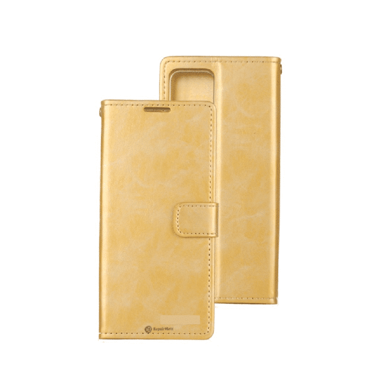 iPhone 16 Compatible Case Cover With 2 in 1 Detachable Magnetic Flip Leather Wallet - Rose Gold