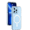 iPhone 14 Plus Military-Grade Transparent Heavy Duty Case Cover: MagSafe Compatible, Scratch Resistant, Raised Bezels for Screen