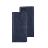 iPhone 16 Pro Max Compatible Case Cover With PU Flip Leather Wallet - Navy