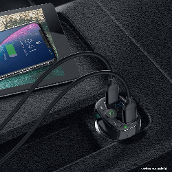 devices in car view