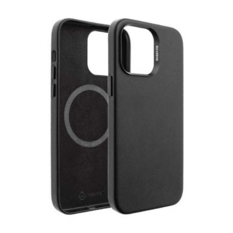 iPhone 14 Soft Liquid Silicone Case Cover Non-Toxic, Anti-Stains, Drop-Proof With MagSafe Compatibility - Black
