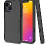 iPhone 13 Heavy Duty Shockproof Case Cover: Drop Protection, Supports Wireless Charging, Tough & Durable - Black