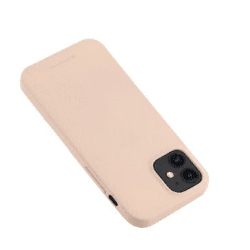 iPhone 12 Mini Compatible Case Cover With Soft Feeling Jelly - Pink Sand