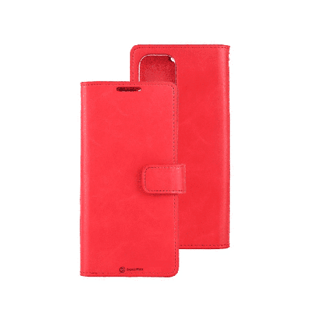 iPhone 16 Pro Max Compatible Case Cover With Premium Rich Diary - Red