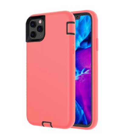 iPhone 12 Mini Compatible Case Cover With Shockproof Silicone Armor - Orange