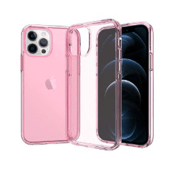iPhone 12 Mini Compatible Case Cover With Shockproof - Pink