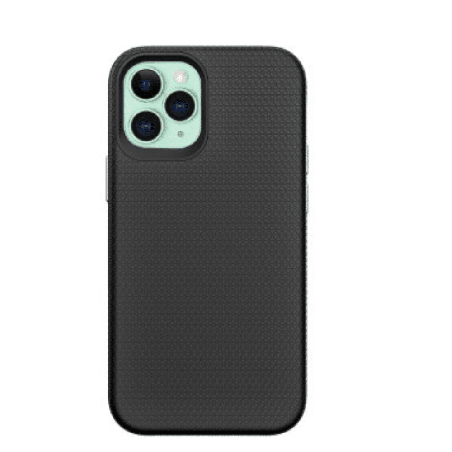 iPhone 12 Mini Compatible Case Cover With Rugged Shockproof - Black