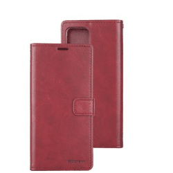 iPhone 12 mini Compatible Case Cover With Bluemoon Diary - Wine